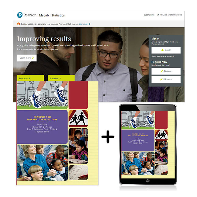 Picture of Intro Stats, Pearson New International Edition + MyLab Statistics with Pearson eText