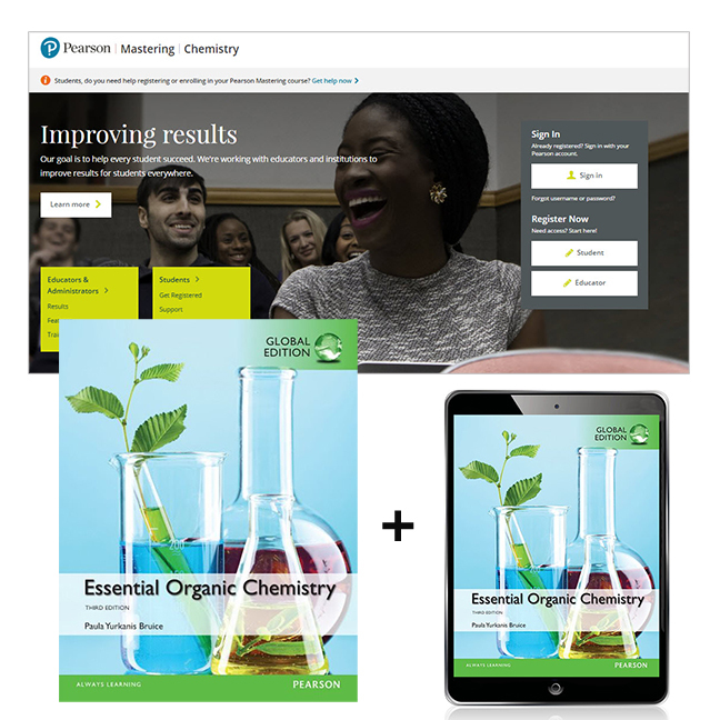 Picture of Essential Organic Chemistry, Global Edition + Mastering Chemistry with Pearson eText