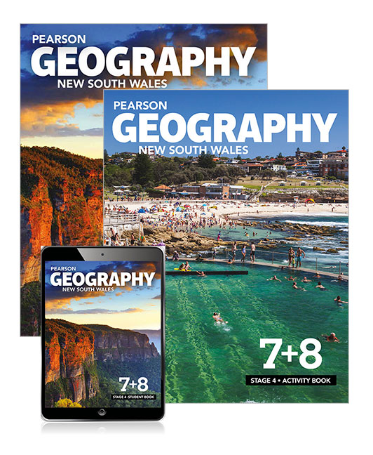 Picture of Pearson Geography New South Wales Stage 4 Student Book, eBook and Activity Book