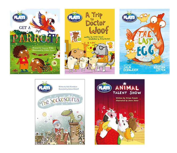 Picture of Bug Club Plays - Blue Pack (Reading Level 9-11/F&P Level F-G)