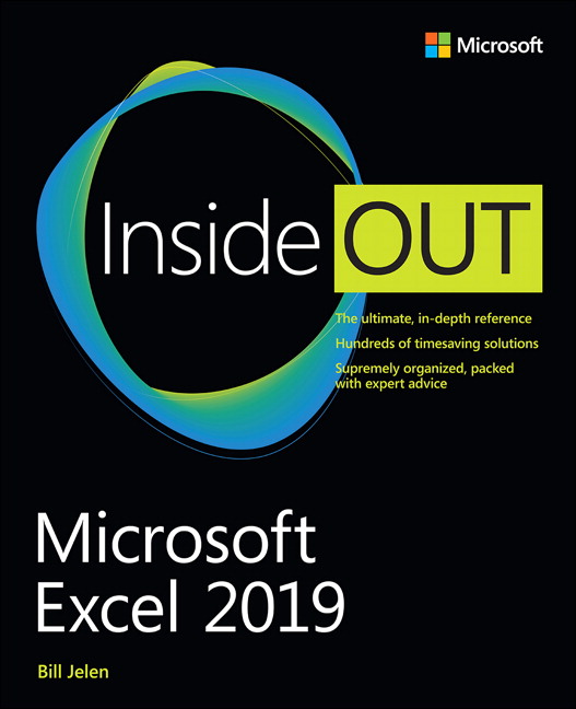 Picture of Microsoft Excel 2019 Inside Out