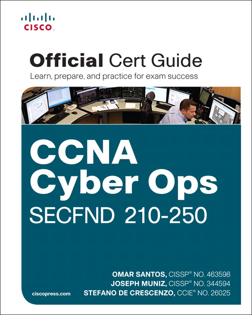 Picture of CCNA Cyber Ops SECFND #210-250 Official Cert Guide
