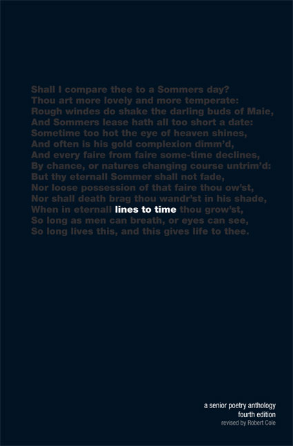 Picture of Lines to Time