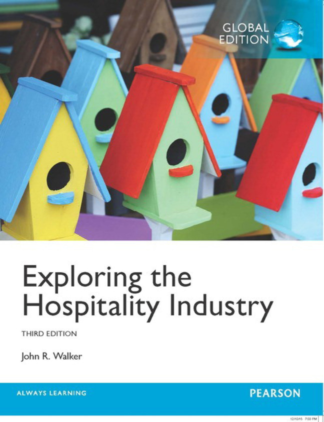 Picture of Exploring the Hospitality Industry, Global Edition