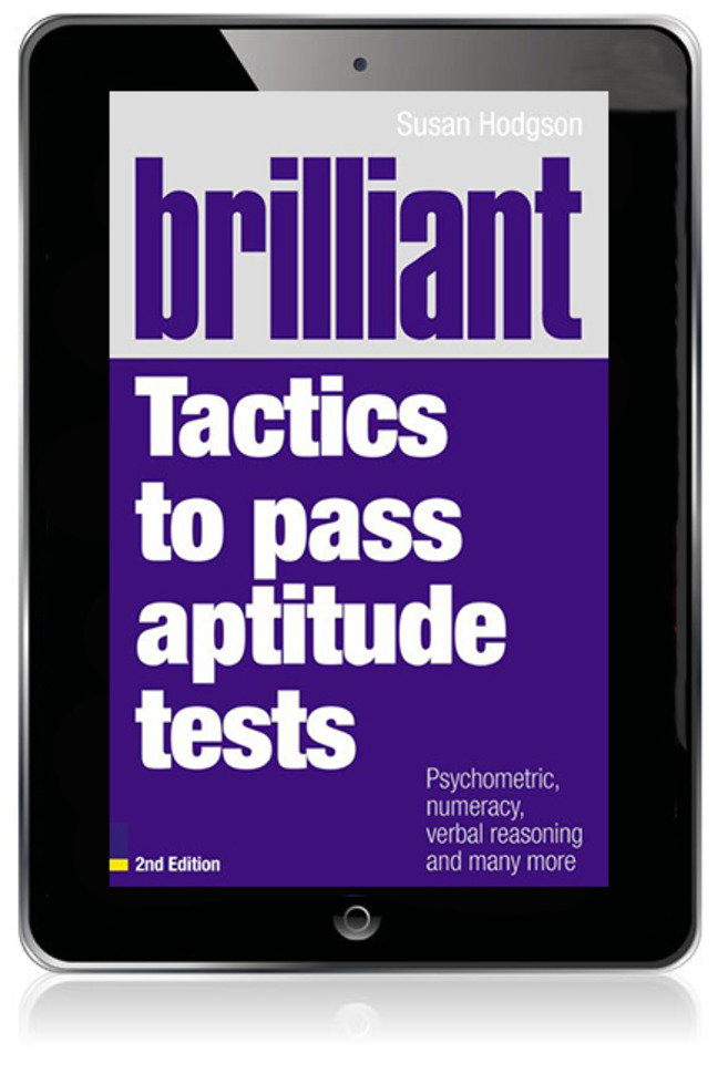 Picture of Brilliant Tactics to Pass Aptitude Tests