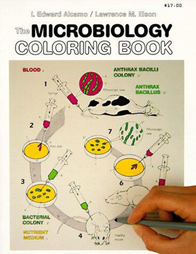 Picture of Microbiology Coloring Book