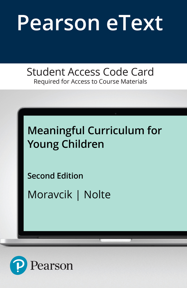Picture of Meaningful Curriculum for Young Children -- Enhanced Pearson eText