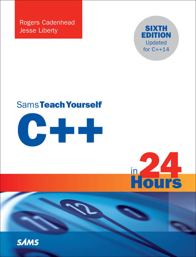 Picture of C++ in 24 Hours, Sams Teach Yourself