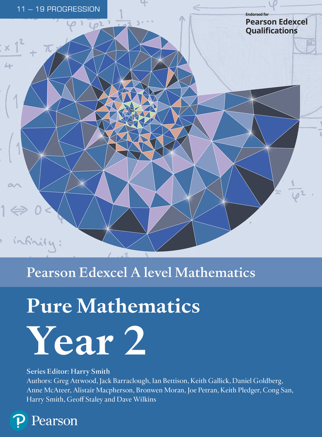 Edexcel A level Mathematics Pure Mathematics Year 2 Textbook + e-book