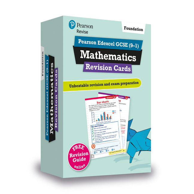 REVISE Edexcel GCSE (9-1) Mathematics Foundation Revision Cards