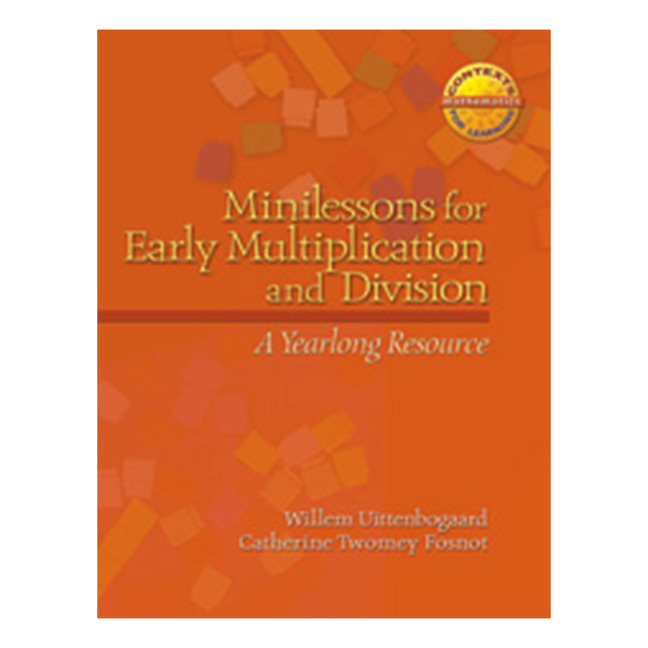 Picture of MINILESSONS FOR EARLY MULTIPLICATION AND DIVISION