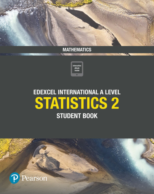 Picture of Pearson Edexcel International A Level Mathematics Statistics 2 Student Book