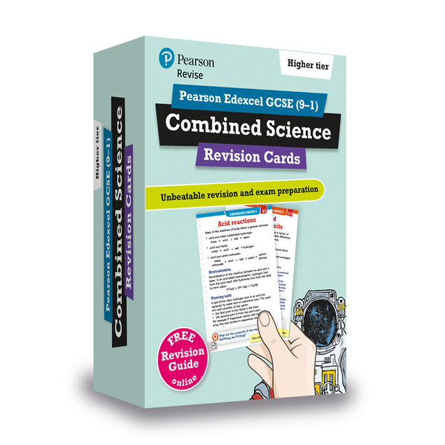 REVISE Edexcel GCSE (9-1) Combined Science Higher Revision Cards