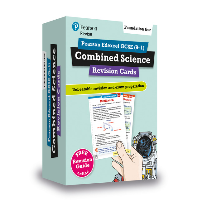 REVISE Edexcel GCSE (9-1) Combined Science Foundation Revision Cards