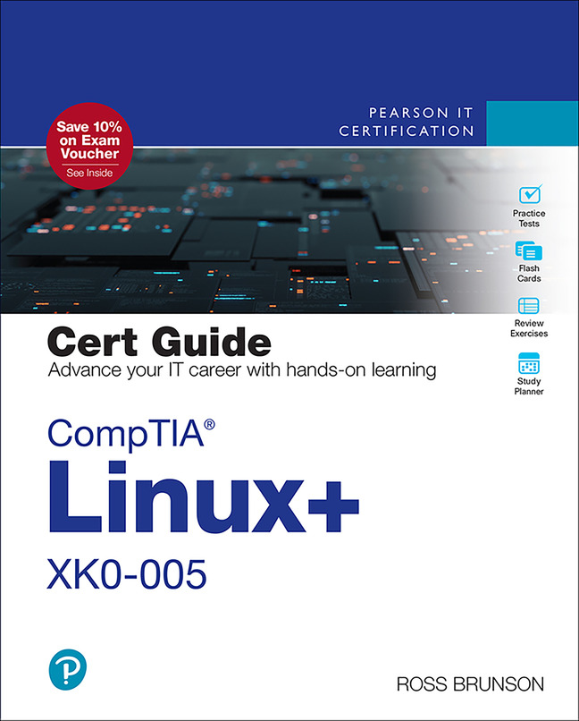 Picture of CompTIA Linux+ XK0-005 Cert Guide