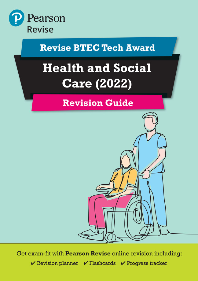 Picture of Pearson REVISE BTEC Tech Award Health and Social Care Revision Guide Print