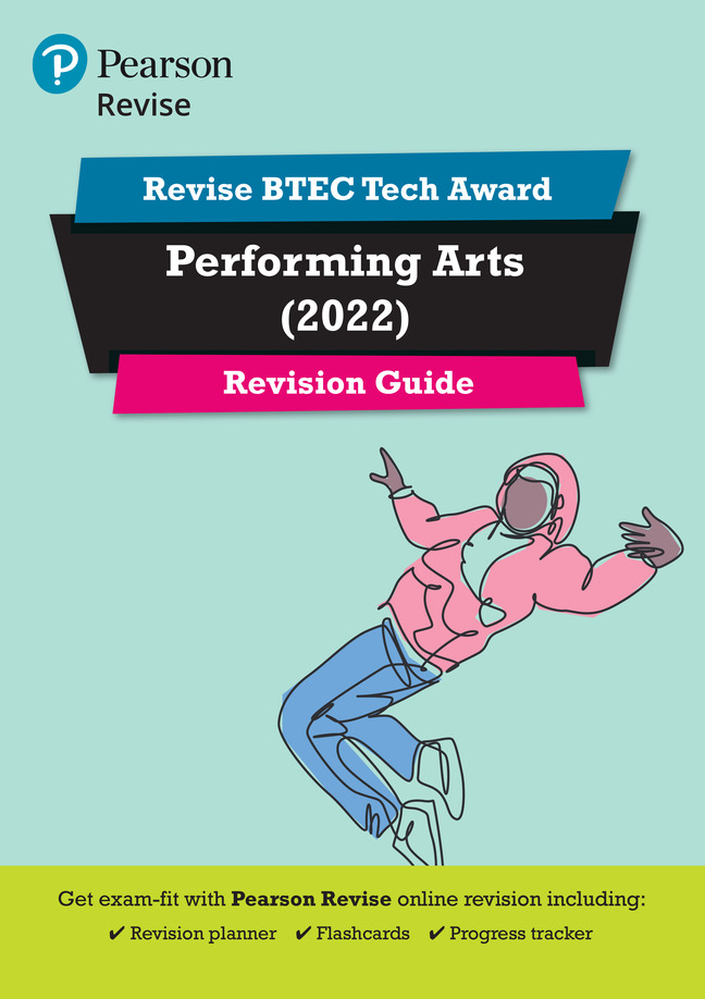 Picture of Pearson REVISE BTEC Tech Award Performing Arts Revision Guide Print