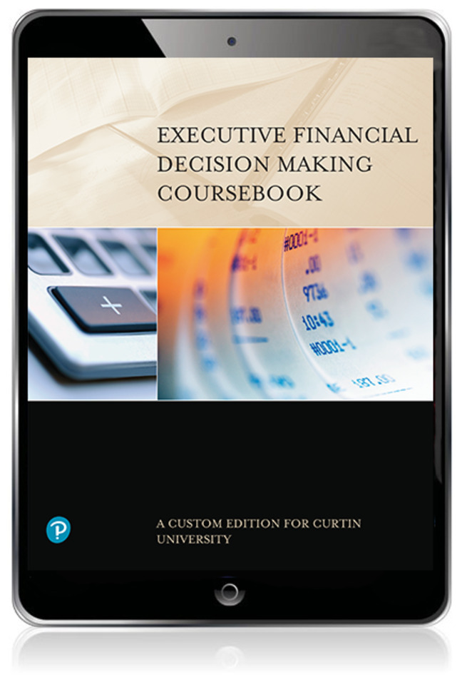 Picture of Executive Financial Decision Making Coursebook (Custom Edition)