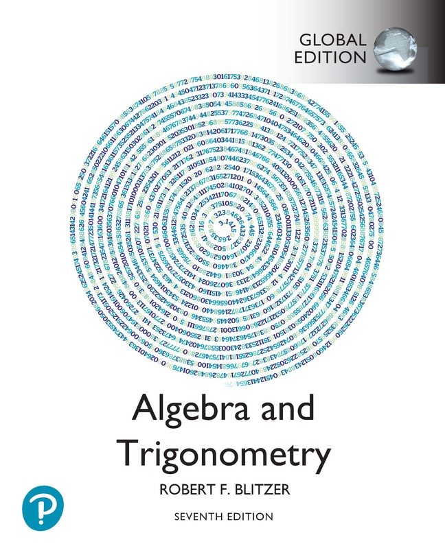 Picture of Algebra and Trigonometry, Global Edition