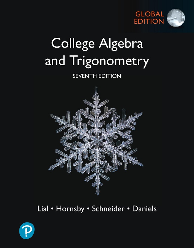 Picture of College Algebra and Trigonometry, Global Edition