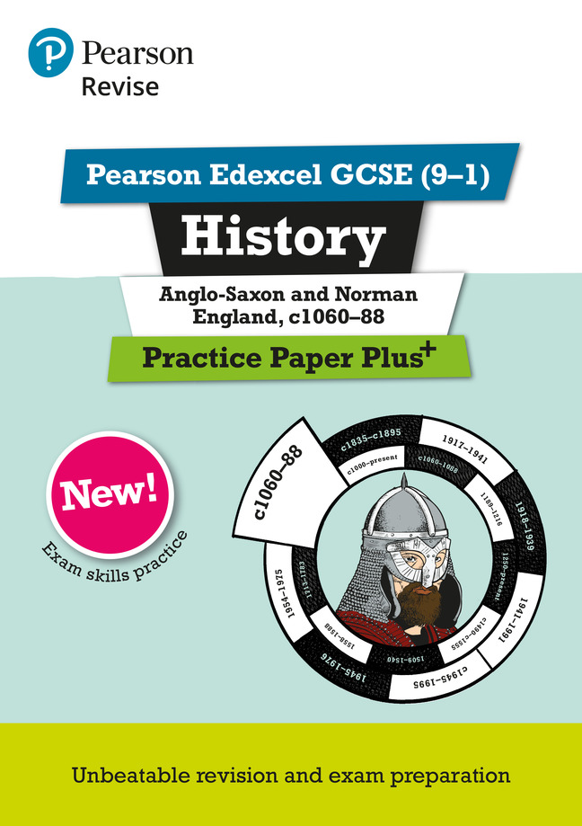 Revise Pearson Edexcel GCSE (9-1) History Anglo-Saxon and Norman England, c1060-88