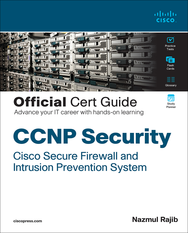 Picture of CCNP Security Cisco Secure Firewall and Intrusion Prevention System Official Cert Guide