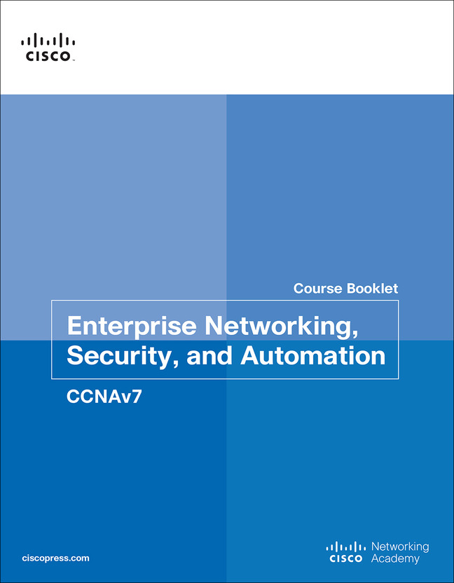 Picture of Enterprise Networking, Security, and Automation Course Booklet (CCNAv7)