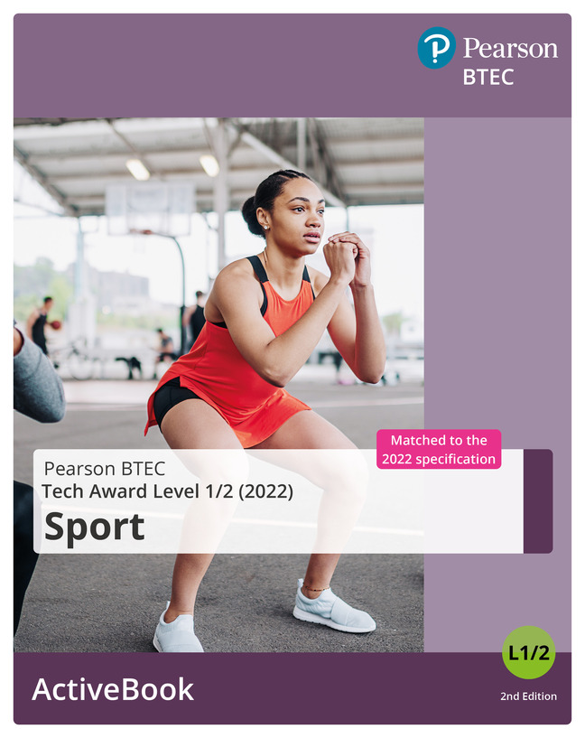 BTEC Tech Award (2022) Sport ActiveBook Institutional Subscription