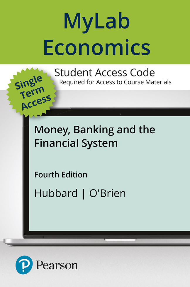 Picture of MyLab Economics with Pearson eText Access Code for Money, Banking, and the Financial System