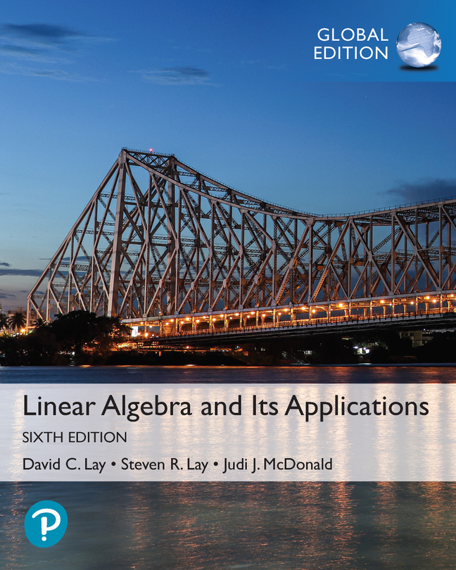 Picture of Linear Algebra and Its Applications, Global Edition