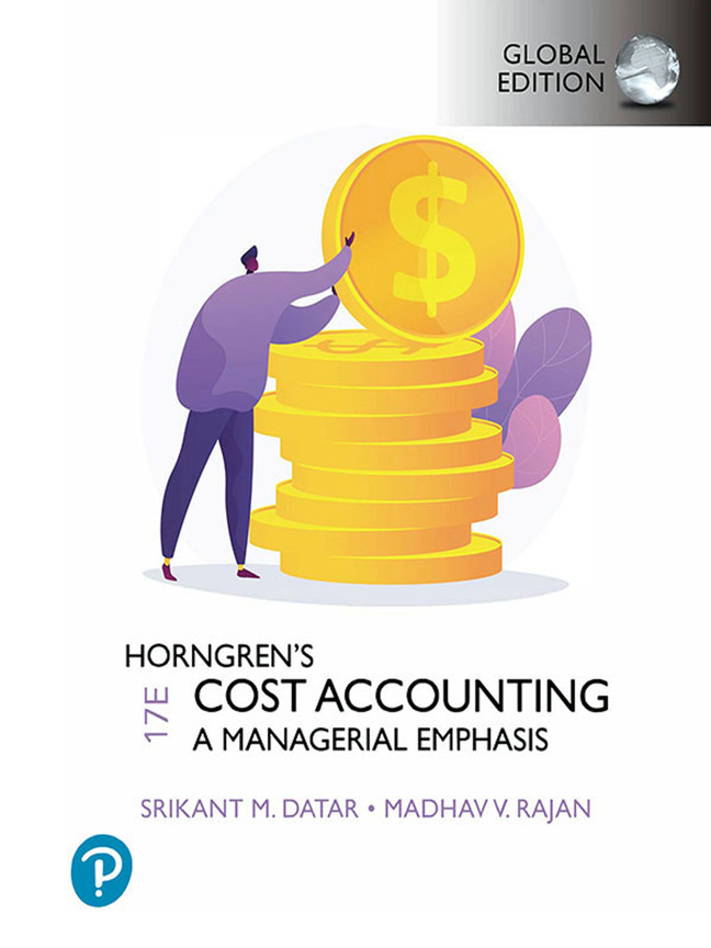 Picture of Horngren's Cost Accounting, Global Edition