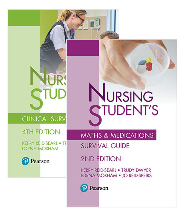 Picture of Nursing Student's Clinical Survival Guide + Nursing Student's Maths & Medications Survival Guide