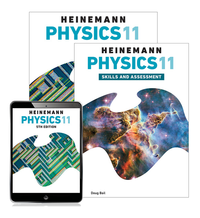 Picture of Heinemann Physics 11 Student Book with eBook + Assessment and Skills and Assessment book