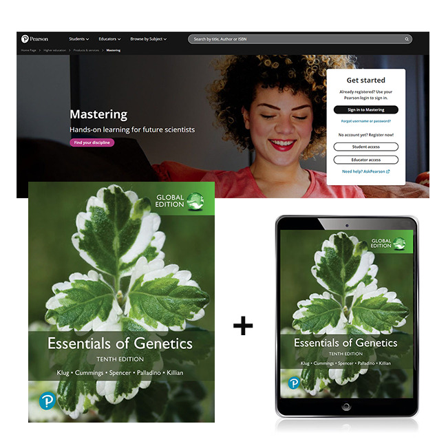 Picture of Essentials of Genetics, Global Edition + Mastering Genetics with Pearson eText