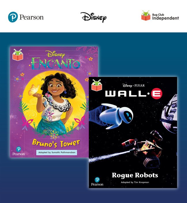 Picture of Pearson Bug Club Disney Year 2 Pack C, including Turquoise and Gold book band readers; Encanto: Bruno's Tower, Wall-E: Rogue Robots