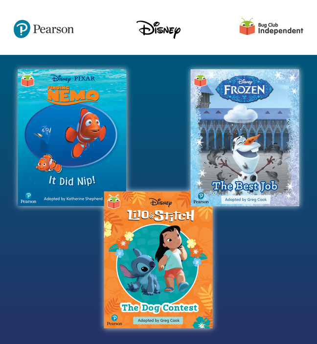 Picture of Pearson Bug Club Disney Year 2 Pack D, including Purple and White book band readers; Inside Out: Riley's New Home, Wreck-It Ralph: Bringing Back Ralph