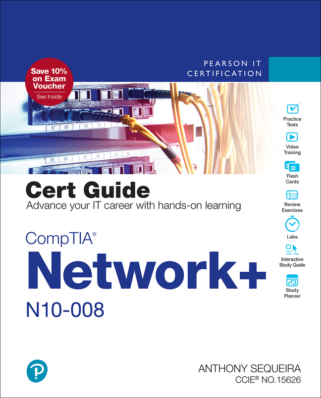 Picture of CompTIA Network+ N10-008 Cert Guide