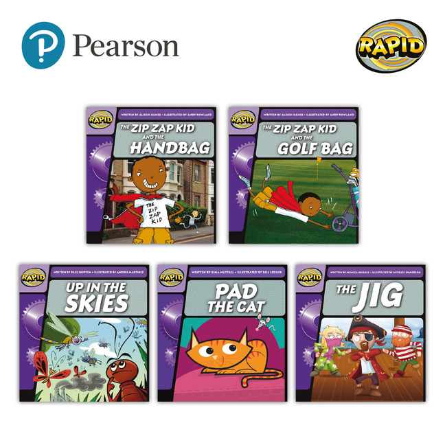 Intervention Rapid Phonics Print Pack (single copy of readers + Teacher Guides and wallchart)