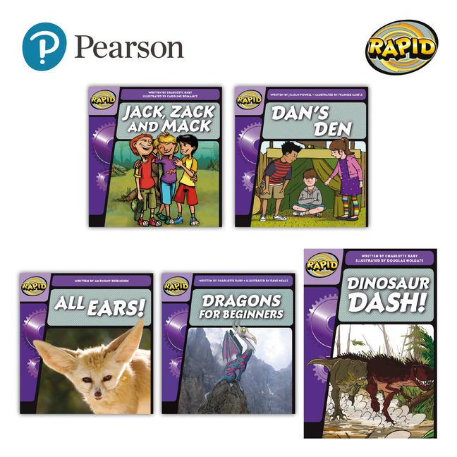 Intervention Rapid Phonics Print Pack (3 copies of readers plus Teacher Guides and wallchart)