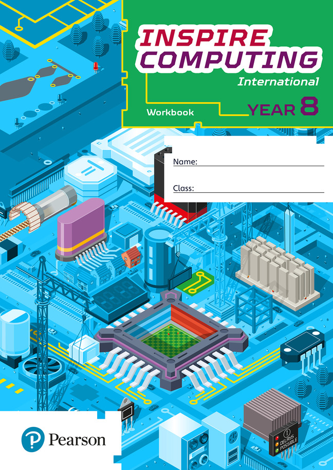 Picture of Inspire Computing International, Workbook, Year 8