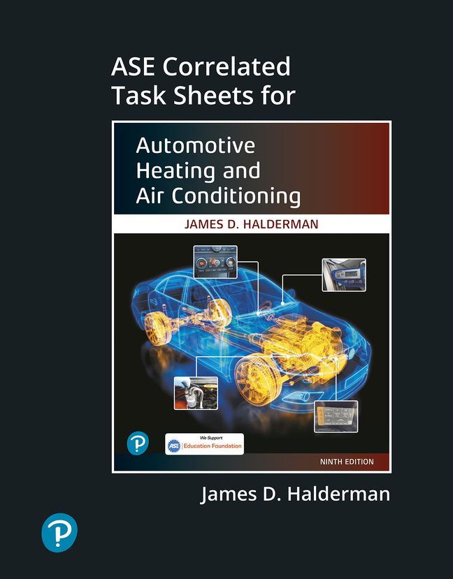 Picture of ASE Correlated Task Sheets for Automotive Heating and Air Conditioning