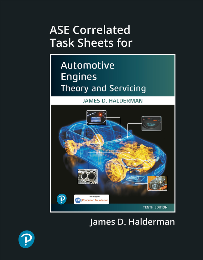 Picture of ASE Correlated Task Sheets for Automotive Engines