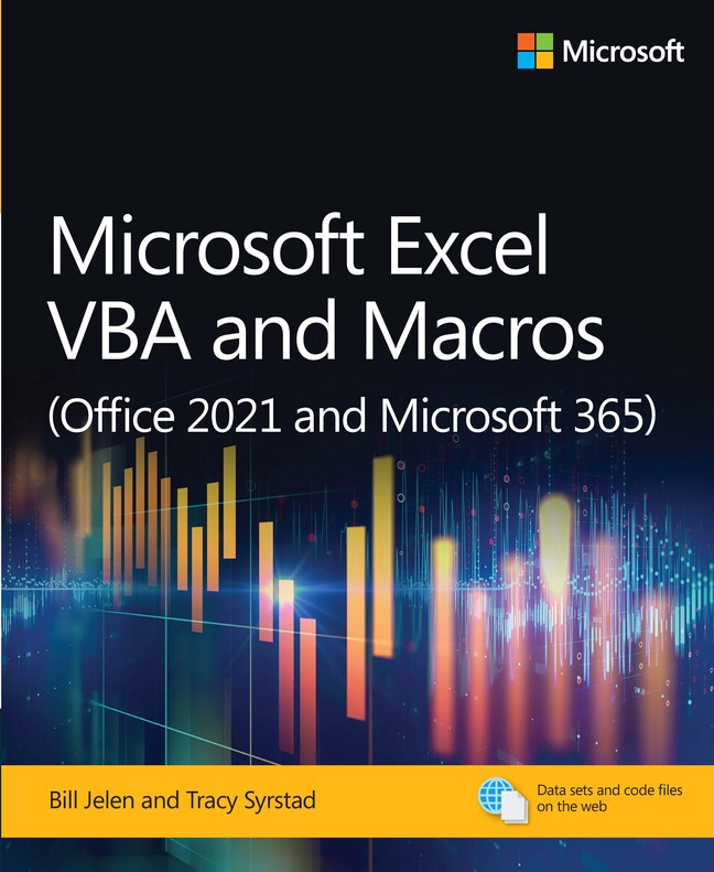 Picture of Microsoft Excel VBA and Macros (Office 2021 and Microsoft 365)