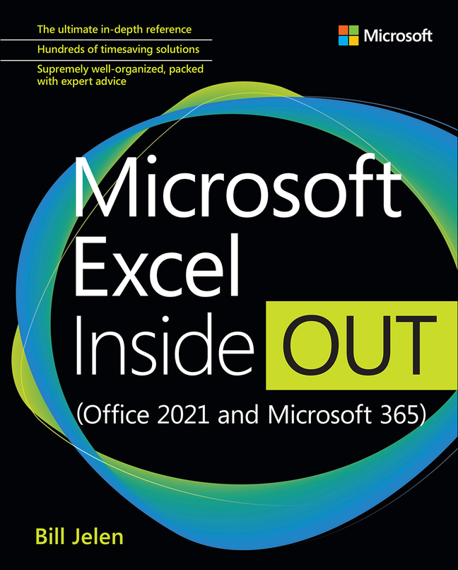 Picture of Microsoft Excel Inside Out (Office 2021 and Microsoft 365)
