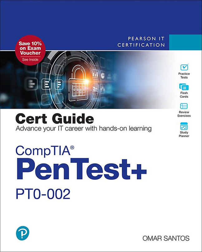 Picture of CompTIA PenTest+ PT0-002 Cert Guide