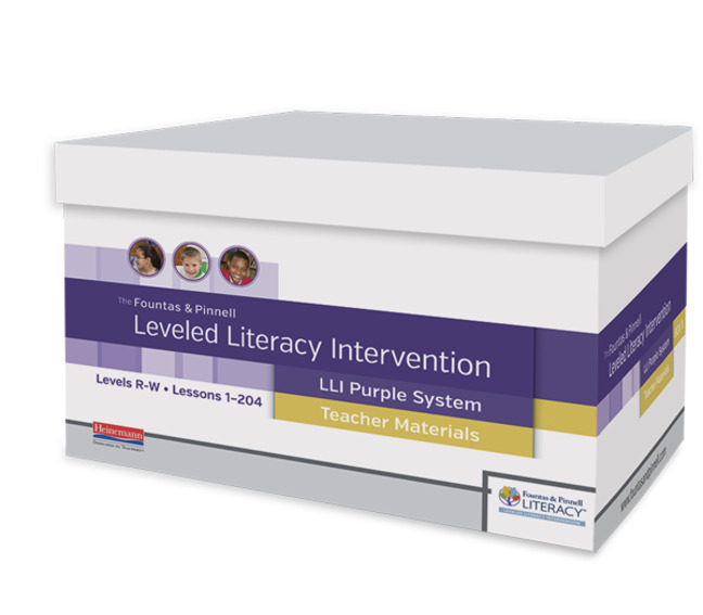 Picture of Fountas & Pinnell Leveled Literacy Intervention (LLI) Purple System Grade 5 (2021)