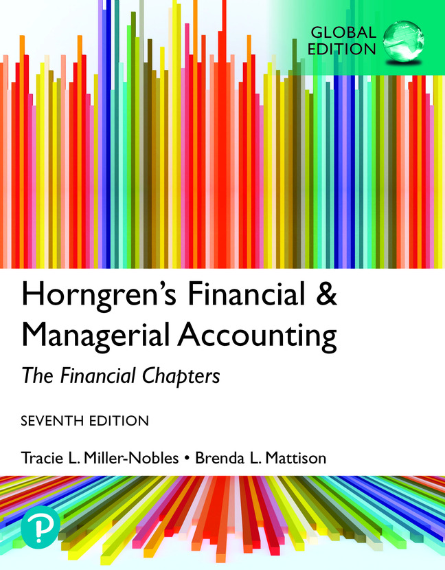 Picture of Horngren's Financial & Managerial Accounting, The Financial Chapters, Global Edition + MyLab Accounting with Pearson eText