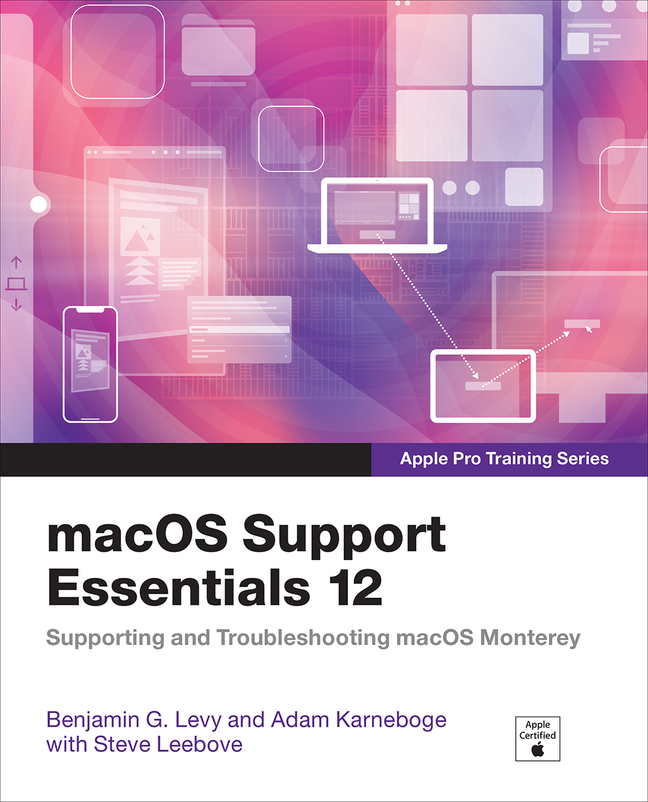 Picture of macOS Support Essentials 12 - Apple Pro Training Series