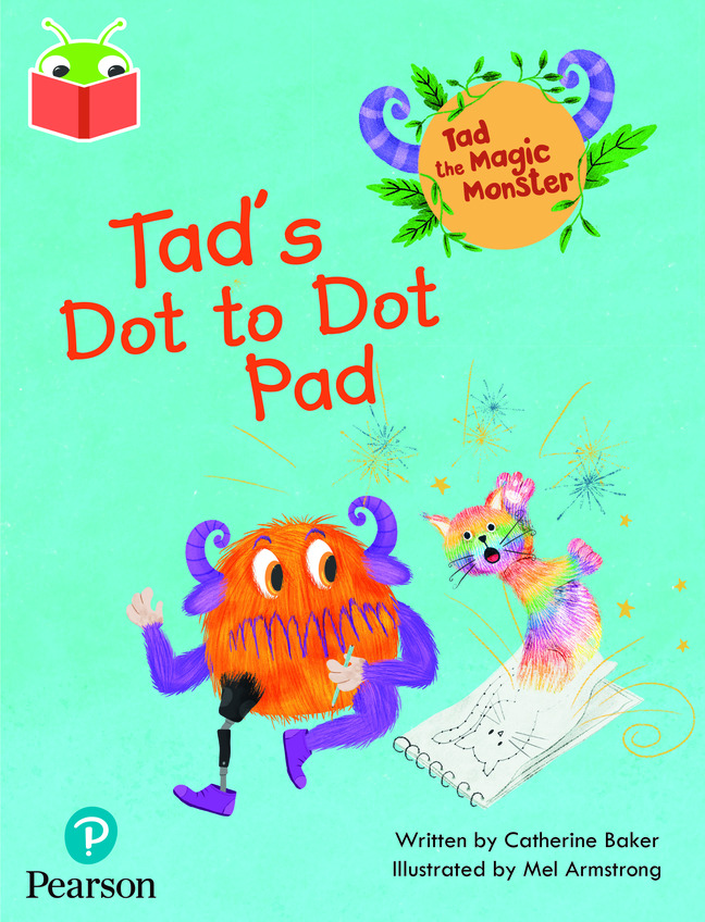 Picture of Bug Club Independent Phase 2 Unit 3: Tad the Magic Monster: Tad's Dot to Dot Pad