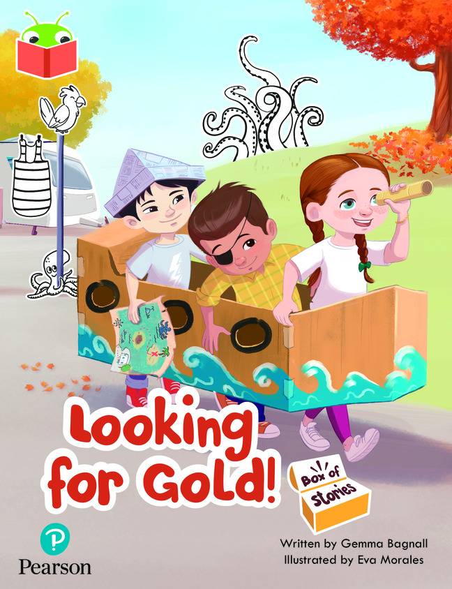 Bug Club Independent Phase 5 Unit 25: Box of Stories: Looking for Gold